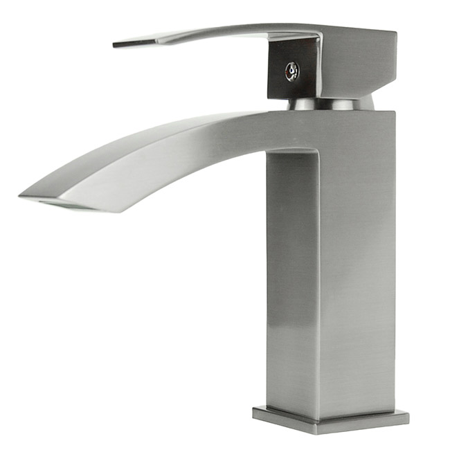 Martina Brushed Nickel Bathroom Sink Faucet